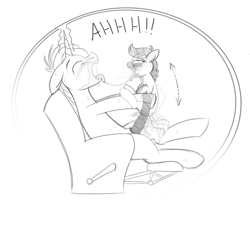 Size: 4000x4000 | Tagged: explicit, artist:high-horse, age difference, big dom small sub, cervical penetration, chair, creampie, cum, drool, drool string, earth pony, female, filly, fleshlight, foal, foalcon, from front, glowing horn, horn, horngasm, imported from derpibooru, living fleshlight, male, orgasm, penetrable sex toy, penetration, pony, recliner, salivating, sex, sex toy, simultaneous orgasm, sitting, sketch, stallion, stallion on filly, straight, unicorn, vaginal, vaginal orgasm, x-ray