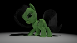 Size: 1920x1080 | Tagged: explicit, artist:anon-0df3, oc, oc:filly anon, 3d, blender, blender cycles, female, filly, foal, foalcon, imported from derpibooru, looking at you, nudity, pony, tail aside, vagina
