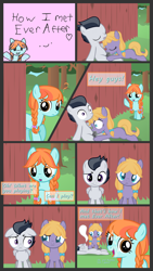 Size: 1440x2560 | Tagged: explicit, artist:toinfinity, oc, oc:ever after, oc:river lily, blowjob, colt, comic, cum, earth pony, female, filly, flaccid, foal, foalcon, g4, implied sex, imported from derpibooru, male, nudity, oral, pegasus, penis, pony, rumble, sex, show accurate, show accurate porn, swirly eyes