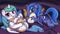 Size: 4800x2700 | Tagged: explicit, artist:ponypeon, princess celestia, princess luna, alicorn, anatomically correct, anus, clitoris, crotchboobs, cute, cute porn, dock, eyeshadow, female, filly, filly luna, foal, foalcon, frog (hoof), g4, genitals, grin, imported from derpibooru, looking at you, makeup, mascara, nipples, nudity, one eye closed, plushie, ponut, pony, presenting, presenting anus, presenting butt, presenting pussy, smiling, squirting, teats, underhoof, vaginal secretions, vulva, vulvar winking, wallpaper, wallpaper for the fearless, younger
