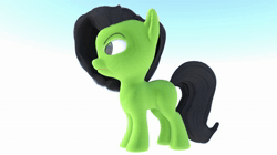 Size: 1920x1080 | Tagged: explicit, artist:anon-0df3, oc, oc:filly anon, 3d, animated, blender, blender cycles, clitoris, female, filly, foal, foalcon, imported from derpibooru, no sound, nudity, oc only, pony, presenting, solo, solo female, tail flip, vulva, vulvar winking, webm