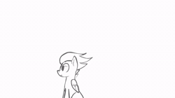 Size: 800x450 | Tagged: explicit, artist:storyteller, oc, oc:femanon, /ss/, age difference, animated, balls, bedroom eyes, blushing, colt, earth pony, erection, female, floppy ears, foal, foalcon, frame by frame, g4, genitals, hey kid you wanna ss?, horsecock, imported from derpibooru, kiss on the lips, kissing, male, mare, mare on colt, monochrome, no sound, nudity, pegasus, penis, pony, reasonably sized genitals, rumble, shipping, shy, simple background, sitting, straight, straight shota, surprise kiss, unsheathing, webm, white background