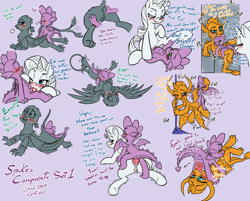 Size: 3357x2693 | Tagged: explicit, artist:soulcentinel, rarity, spike, age difference, anal, baby, baby dragon, blushing, clitoris, cum, cunnilingus, doggy style, dragon, dragon on griffon action, dragon on pony action, dragoness, drool, drool string, female, female on male, foalcon, from behind, g4, gabby, griffon, harem, heart eyes, high res, imported from derpibooru, interspecies, leg twitch, male, mare, missionary position, nudity, one after another, oral, penetration, polygamy, pony, purple background, sex, ship:spabby, ship:sparibby, ship:sparity, ship:spolder, shipping, shivering, simple background, size difference, smaller male, smiling, smirk, smolder, speed bump position, spike fucks everycreature, spike gets all the girls, spike gets all the mares, straight, sweat, twitching, unicorn, vaginal, vulva, vulvar winking, wide eyes, wingding eyes, winged spike, wings, young