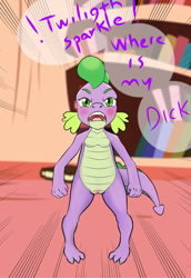 Size: 2200x3200 | Tagged: explicit, artist:stardust-pony, spike, barb, breasts, cute, dragon, dragoness, female, foalcon, g4, high res, implied transgender transformation, implied twilight sparkle, imported from derpibooru, rule 63, screaming, solo, solo female, vaginal secretions