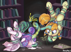 Size: 4500x3300 | Tagged: explicit, artist:ponypeon, princess flurry heart, all three filled, anal, anus, bdsm, blowjob, bondage, book, bookshelf, bukkake, choking, creampie, crotchboobs, cum, cum inflation, cum out nose, deepthroat, dock, dubious consent, eyes closed, female, fetish, filly, floating heart, floppy ears, foal, foalcon, forced orgasm, frog (hoof), g4, glowing horn, gulp, heart, horn, horngasm, hornjob, imported from derpibooru, inflation, magic, magic drain, multiple penetration, nipples, nudity, older, older flurry heart, older pumpkin cake, oral, orgasm, penetration, penis, pony, pumpkin cake, sex, squirting, tail, tail hold, tail pull, teats, tentacle blowjob, tentacle bondage, tentacle monster, tentacle pit, tentacle porn, tentacles, tentacles on female, tentacles on filly, text, triple penetration, underhoof, vaginal, vaginal secretions, vomiting cum, vulva