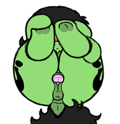 Size: 1875x1942 | Tagged: explicit, artist:redcrow32, oc, oc:filly anon, anatomically correct, anus, big clitoris, blushing, both cutie marks, clitoris, colored, dock, earth pony, female, filly, foal, foalcon, frog (hoof), heart clitoris, imported from derpibooru, large butt, nudity, oc only, on back, ponut, pony, presenting, question mark, simple background, smiling, solo, solo female, thick, underhoof, vulva, vulvar winking, white background
