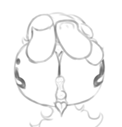 Size: 1875x1942 | Tagged: explicit, artist:redcrow32, oc, oc:filly anon, anatomically correct, anus, clitoris, dock, earth pony, female, filly, foal, foalcon, heart clitoris, imported from derpibooru, nudity, oc only, on back, ponut, pony, presenting, question mark, simple background, sketch, solo, solo female, thick, underhoof, vulva, vulvar winking, white background