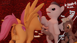 Size: 1920x1080 | Tagged: explicit, artist:moorsheadfalling, scootaloo, 3d, anatomically correct, anus, balls, big crotchboobs, big penis, bipedal, blowjob, casual sex, colt, crotchboobs, dialogue, english, exhibitionism, female, filly, filly on colt, first time, foal, foalcon, g4, group, horsecock, huge crotchboobs, imported from derpibooru, impossibly large crotchboobs, just the tip, licking, licking cock, male, masturbation, nipple piercing, nipples, nudity, older, older rumble, older scootaloo, oral, pegasus, penis, piercing, ponut, pony, precum, proud, rumble, semi-incest, sex, ship:rumbloo, shipping, straight, support, teat piercing, teenager, the cmc's cutie marks, thunderlane, tongue out, vaginal secretions, virgin, vulva, watching