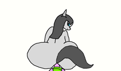 Size: 905x529 | Tagged: explicit, artist:undeadponysoldier, spike, oc, oc:klavinova, anal, canon x oc, crack shipping, dragon, dragon on pony action, earth pony, female, foalcon, g4, imported from derpibooru, interspecies, male, mare, penetration, pony, sex, ship:spikenova, shipping, straight, the ass was fat