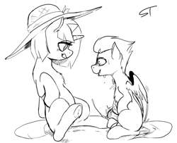 Size: 1144x930 | Tagged: explicit, artist:storyteller, oc, blushing, chest fluff, colt, cum, cumming, erection, flared, foal, foalcon, g4, hat, horsecock, imported from derpibooru, licking, licking lips, male, masturbation, mutual masturbation, nudity, pegasus, penis, pony, presenting, rumble, sitting, spread wings, straight, straight shota, sun hat, sweat, tongue out, underhoof, unicorn, wingboner, wings