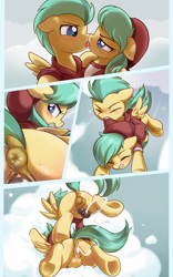 Size: 2805x4486 | Tagged: explicit, artist:pestil, anatomically correct, angry, angry sex, anus, balls, barley barrel, barrel twins, beanie, biting, blank flank, blushing, boop, brother, brother and sister, butt freckles, clitoris, clothes, cloud, colt, colt on filly, comic, crash, creampie, crotchboobs, cum, cumming, dock, doggy style, edit, faceplant, family, female, filly, flying, foal, foalcon, freckles, french kiss, from behind, g4, hat, high res, holding, holding each other, hoodie, horsecock, imported from derpibooru, incest, jacket, kissing, male, mile high club, my little pony: friendship is magic, my little pony: rainbow roadtrip, nipples, noseboop, nostrils, nudity, open mouth, outdoor sex, outdoors, pegasus, penetration, penis, pickle barrel, ponut, pony, pulling out, saturated, sex, ship:barrelcest, shipping, shirt, sibling bonding, sibling rivalry, siblings, sister, straight, sweater, t-shirt, teats, teeth, twincest, twins, underhoof, vaginal, vaginal creampie, vulva, wall of tags