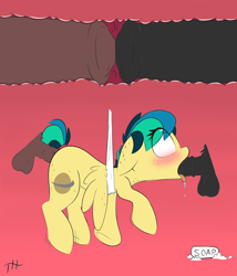 Size: 3000x3500 | Tagged: explicit, grimdark, artist:fakskis, oc, oc:apogee, age difference, all the way through, anal, anatomically incorrect, big dom small sub, blowjob, blushing, color edit, colored, derpibooru exclusive, dicks are touching, double penetration, dropping the soap, edit, eye clipping through hair, female, filly, foal, foalcon, group sex, high res, imported from derpibooru, male, mmf threesome, multiple penetration, nudity, oc only, oral, pegasus, penetration, penis, pony, pony on pony action, rape, sex, soap, spitroast, stallion, stallion on filly, straight, threesome, tongue out, touching tips, towel, twitching, who needs organs?, x-ray