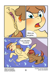 Size: 2598x3626 | Tagged: explicit, artist:amaichix, button mash, oc, oc:cream heart, comic:smash the mare, age difference, ahegao, balls, bed, big clitoris, big penis, blushing, blushing profusely, canon x oc, chest fluff, clitoris, colt, colt on mare, comic, cunnilingus, dark genitals, dialogue, drool, drool string, ear fluff, earth pony, earth pony oc, eye contact, eyes closed, eyes on the prize, eyes rolling back, female, floppy ears, foal, foalcon, foaldom, g4, genitals, giga clit, high res, horsecock, imminent incest, imminent sex, imported from derpibooru, incest, licking, looking at each other, male, maledom, mare, masturbation, milf, moan, moaning, moaning in pleasure, mother, mother and child, mother and son, nudity, on bed, open mouth, oral, penis, pony, pony oc, pony on pony action, porn dialogue, raised tail, sex, ship:buttoncest, shipping, soft color, son, straight, straight shota, sweat, sweatdrop, sweating profusely, tail, tail aside, tongue out, underhoof, vaginal secretions, vaginal secretions trail, vein, vein bulge, veiny cock, vulva, vulvar winking, what are we gonna do on the bed?