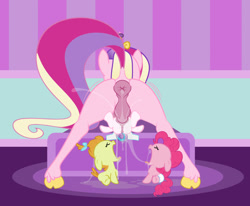 Size: 865x713 | Tagged: explicit, artist:cheesepuffs, pinkie pie, princess flurry heart, age regression, alicorn, anus, baby, baby pie, babycon, bad parenting, balloonbutt, balls, butt, crying, cum, cum in mouth, dark genitals, daughter, diaper, dock, dripping, dripping cum, drool, drool on face, drool string, earth pony, excessive cum, eyes closed, facial, female, female ejaculation, female orgasm, fetish, filly, filly pinkie pie, floppy ears, foal, foalcon, futa, futa on female, futa on filly, futa princess cadance, g4, genitals, hands free, imported from derpibooru, incest, infidelity, intersex, lovebutt, mating press, milf, missionary position, mother, mother and child, mother and daughter, nudity, older female, older futa, on back, open diaper, open mouth, orgasm, penetration, plot, ponut, pony, princess cadance, puckered asshole, pumpkin cake, raised tail, sex, ship:flurrydance, shipping, show accurate, show accurate porn, sitting, squirting, tail, tail aside, tongue out, vaginal, vaginal orgasm, vaginal secretion stain, vaginal secretions, vaginal secretions dripping, vaginal secretions puddle, vaginal secretions trail, vulva, younger, younger female