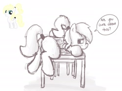 Size: 2732x2048 | Tagged: explicit, artist:php106, oc, oc:luftkrieg, aryan, aryan pony, blonde, clothes, desk, female, filly, foal, foalcon, high res, imported from derpibooru, nazipone, nervous, pony, presenting, request, schoolgirl, sketch, young
