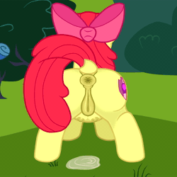 Size: 2000x2000 | Tagged: explicit, artist:theonewithoutaname, apple bloom, alternate version, anal winking, anatomically correct, animated, anus, apple bloom's bow, big crotchboobs, bow, butt, clitoris, come hither, crotchboob expansion, crotchboobs, cum, dark genitals, dock, dripping, dripping cum, earth pony, estrus, female, filly, foal, foalcon, g4, growth, hair bow, high res, huge crotchboobs, imported from derpibooru, impossibly large crotchboobs, nipples, no sound, nudity, plot, ponut, pony, presenting, puckered asshole, puffy vulva, quadrupedal, raised tail, show accurate, show accurate porn, solo, solo female, spread legs, spreading, squash soup, tail, tail aside, teats, the cmc's cutie marks, trembling, vagina, vaginal secretions, vaginal secretions puddle, vaginal secretions trail, vulva, vulvar winking, webm
