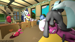 Size: 3840x2160 | Tagged: explicit, grimdark, grotesque, artist:mendrick94, apple bloom, scootaloo, sweetie belle, 3d, abuse, age difference, ahegao, anus, applebuse, blood, butt, cheeribuse, cheerilee, clitoris, cutie mark crusaders, dead, decapitated, female, fetish, filly, foal, foalcon, g4, gore, guro, high res, imported from derpibooru, knife, male, mare, murder, necrophilia, noteworthy, nudity, open mouth, pegasus, penetration, plot, pony, rape, school, scootabuse, severed head, sex, skullfucking, snuff, soarin', source filmmaker, spread wings, stallion, stallion on filly, stallion on mare, straight, strangling, sweetiebuse, thunderbutt, thunderlane, tongue out, unicorn, vaginal, vulva, window, wingboner, wings