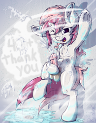 Size: 4881x6251 | Tagged: explicit, artist:rainihorn, oc, oc:lollipop, absurd resolution, alternate version, armpits, balancing, balls, bedroom eyes, colt, cum, cumming, erection, foal, foalcon, get, glass, imported from derpibooru, male, multiple variants, nudity, oc only, penis, pony, shower, solo, solo male, steam, underhoof, unicorn, wet, wet mane