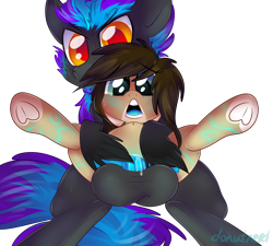 Size: 3006x2709 | Tagged: explicit, artist:donutnerd, oc, oc:forantis voidstar, oc:rune, abdominal bulge, age difference, ahegao, balls, belly button, blue penis, blushing, crying, cum, cum edit, defloration, edit, female, foalcon, frog (hoof), high res, imported from derpibooru, legs in air, male, markings, nudity, oc x oc, offscreen character, open mouth, pegasus, penetration, penis, pony, pov, sex, shipping, simple background, size difference, spread legs, spreading, stomach, straight, stretching, sweat, transparent background, underhoof, vaginal, virgin