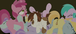 Size: 4000x1800 | Tagged: explicit, artist:dtcx97, ahegao, anal, anal creampie, anal-vaginal orgasm, anatomically correct, anus, aura (g4), balls, bisexual, bisexual female, blank flank, butt, chirpy hooves, clitoris, colt, colt on filly, creampie, cum, cumming, cunnilingus, dark genitals, dinky hooves, dinkycolada, dinkyflute, dock, drool, drool string, earth pony, equal opportunity lewd, eyes closed, eyes rolling back, female, female orgasm, filly, filly on filly, floppy ears, foal, foal orgy, foalcon, frog (hoof), from behind, g4, group sex, hooves, horn, horsecock, imported from derpibooru, lesbian, licking, lidded eyes, lineless, male, noi, noichirp, noira, nudity, on back, one after another, open mouth, oral, orgasm, orgy, pegasus, penetration, penis, pipsqueak, piña colada, piñadink, piñasqueak, plot, ponut, pony, pony on pony action, prone, puckered asshole, reverse foalcon, ruby pinch, scrunchy face, sex, ship:dinkychirp, ship:dinkycolada, ship:dinkyflute, ship:dinkypinch, ship:dinkysqueak, ship:noichirp, ship:noira, ship:piñadink, ship:piñasqueak, ship:rubyflute, shipping, straight, tongue out, tootsie flute, tribadism, underhoof, unicorn, vaginal orgasm, vaginal secretions, vulva, vulvar winking, wall of tags