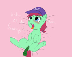 Size: 2000x1600 | Tagged: explicit, artist:crabs_of_steam, oc, oc:anon, oc:mini, 4chan, ahegao, april fools, april fools 2018, blushing, clitoris, disembodied penis, drawthread, female, filly, foal, foalcon, hat, human, human male, human on pony action, imported from derpibooru, interspecies, male, moaning, nudity, oc only, open mouth, penetration, penis, pony, sex, speech, spreading, straight, team mini, text, tongue out, vaginal, vaginal secretions, vulva