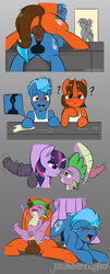 Size: 800x1980 | Tagged: explicit, artist:jcosneverexisted, spike, twilight sparkle, oc, oc:ice walker, oc:splash heal, age difference, alicorn, anal, anal creampie, anal orgasm, and then spike was gay, anus, balls, canon x oc, casual sex, caught, comic, creampie, cum, cum while penetrated, cumming, doggy style, doodle, dragon, earth pony, foalcon, foursome, from behind, futa, futa on male, futa twilight sparkle, g4, gaping, gaping anus, gay, group sex, hands free, horsecock, imported from derpibooru, intersex, interspecies, male, masturbation, nudity, one after another, orgasm, orgasm cumshot, patreon, penetration, penis, pony, pony on dragon action, pony on pony action, reverse cowgirl, sex, simultaneous orgasm, spread legs, spreading, stallion, stallion on dragon, stallion on stallion, unicorn