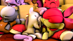 Size: 4000x2250 | Tagged: explicit, artist:the-provider, apple bloom, babs seed, diamond tiara, scootaloo, silver spoon, sweetie belle, 3d, applecest, babspoon, big macintosh, blowjob, brother and sister, cum, cum in mouth, cumming, cutie mark crusaders, double blowjob, female, foalcon, g4, imported from derpibooru, incest, lesbian, licking, licking cock, licking cum, male, multiple blowjob, nudity, oral, penis, pony, sex, ship:macbloom, ship:scootiara, shipping, siblings, source filmmaker, straight, tongue out