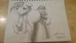 Size: 3600x2025 | Tagged: explicit, artist:awesometheweirdo, oc, oc:anon, oc:littlepip, anus, butt, clothed sex, clothes, crotchboobs, fallout equestria, female, filly, filly littlepip, foal, foalcon, from behind, high res, human, human male, human male on filly, human on pony action, human penis, imported from derpibooru, interspecies, looking back, male, nipples, nudity, oc only, penetration, penis, pipbutt, plot, ponut, pony, presenting, sex, straight, teats, traditional art, unicorn, vaginal