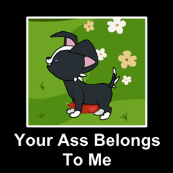 Size: 1000x1000 | Tagged: explicit, artist:theonewithoutaname, bestiality, community related, dog, foalcon, grin, imminent anal, imminent bestiality, imminent sex, imported from derpibooru, interspecies, meme, paws, precum, puppy, smiling, them's fightin' herds